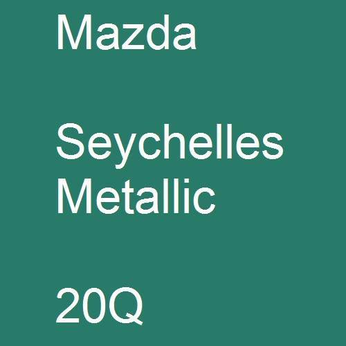 Mazda, Seychelles Metallic, 20Q.